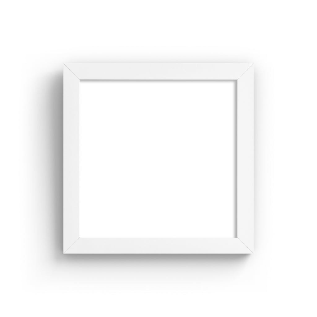 Image of a 3x3 white frame.